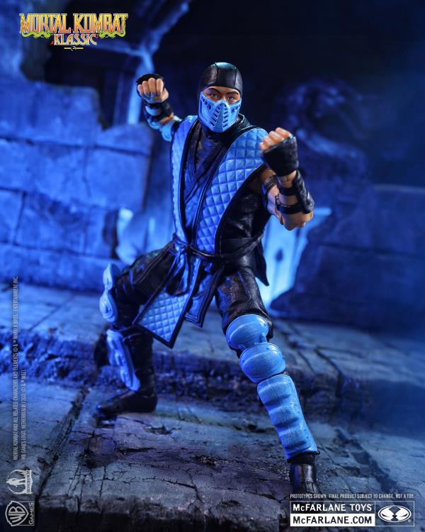 Mcfarlane Toys: Mortal Kombat Klassic - Sub-Zero 7-inch Action Figure