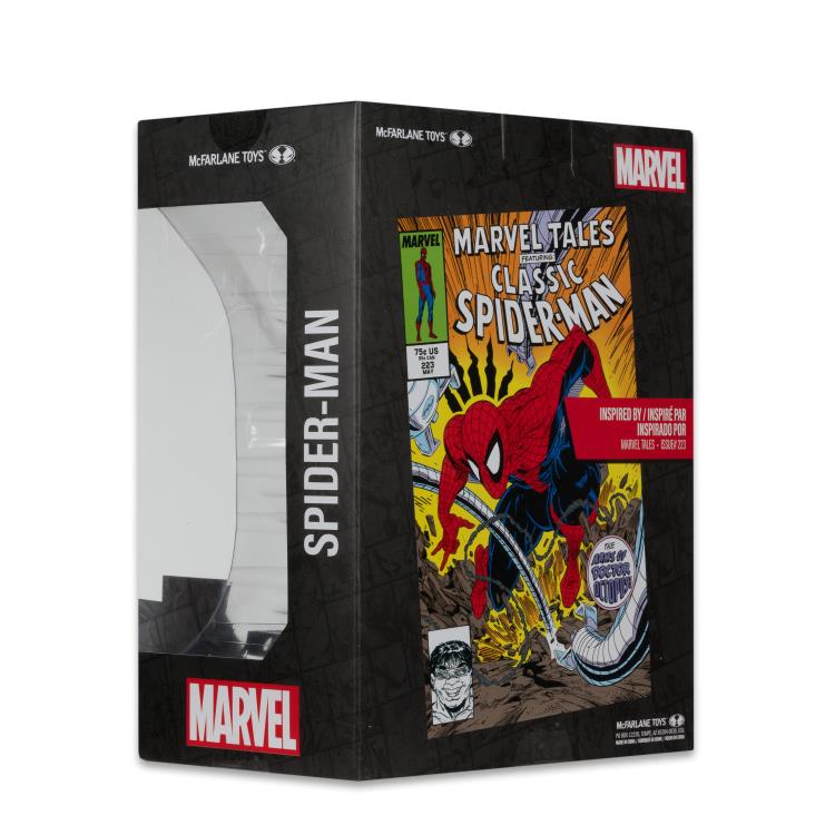 Mcfarlane Marvel Comics- : Marvel Tales #223 - Spider-Man 1:6th Scale Collectible w/ Scene & Comic