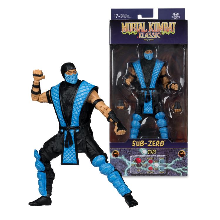 Mcfarlane Toys: Mortal Kombat Klassic - Sub-Zero 7-inch Action Figure