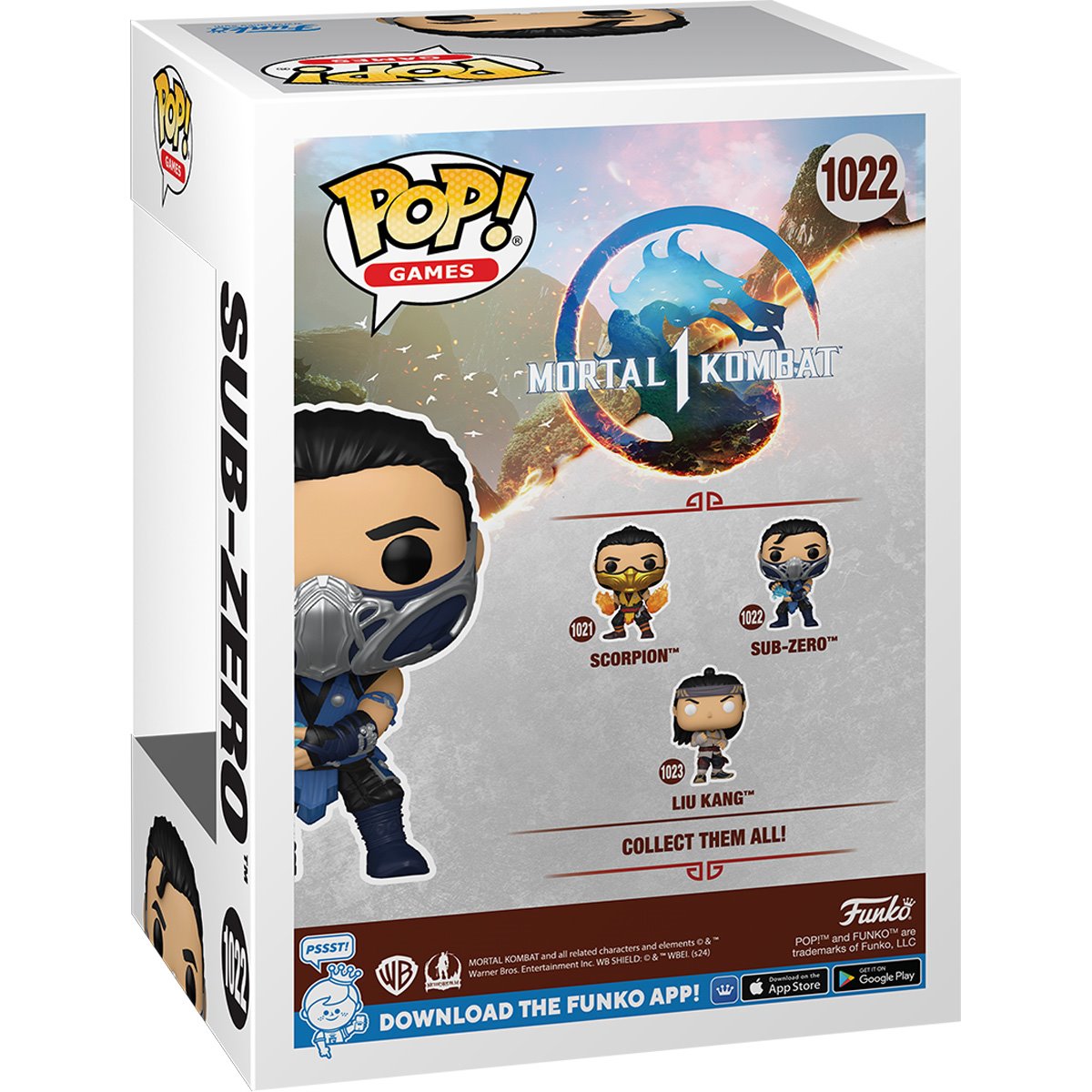 Funko POP! Gaming: Mortal Kombat 1 - Sub-Zero