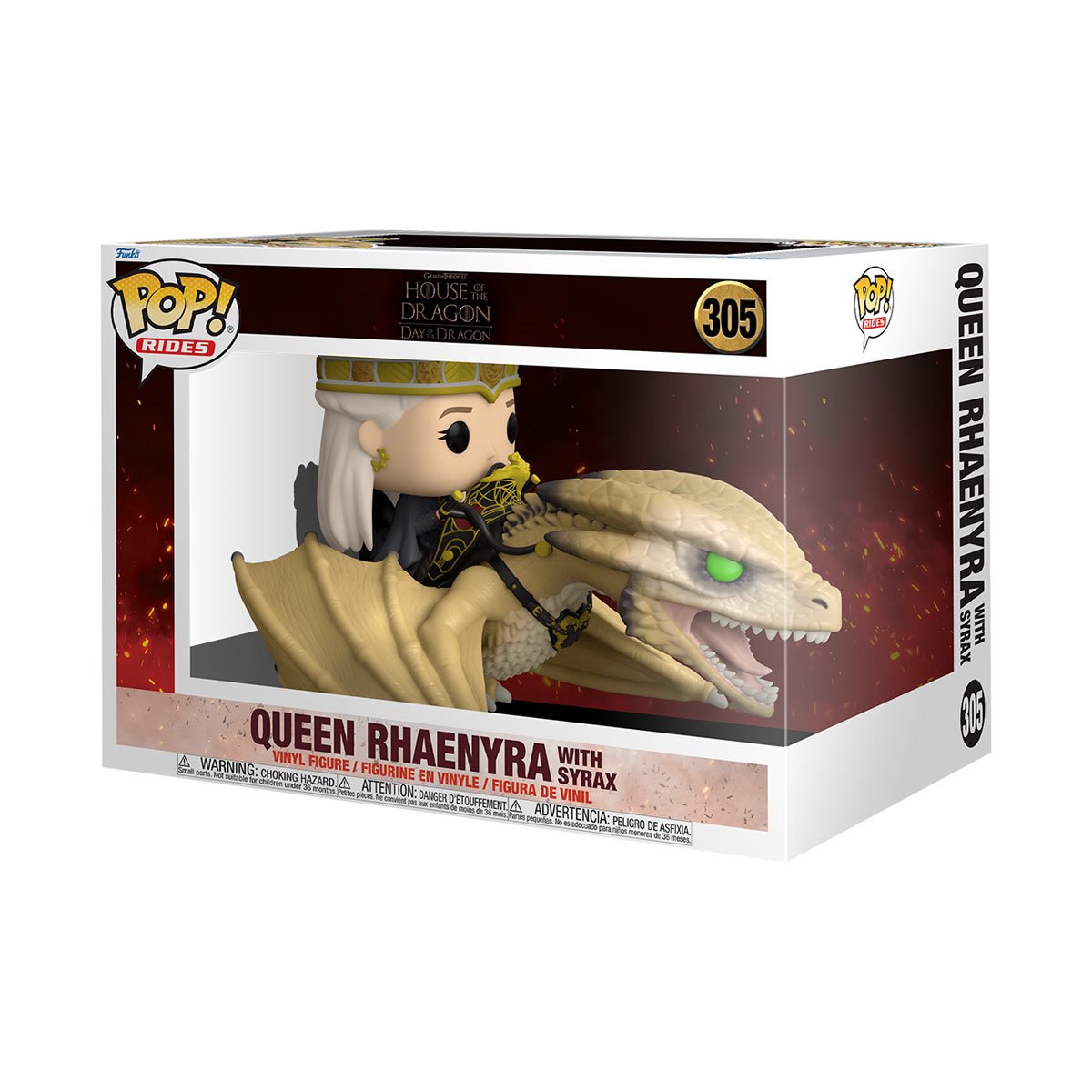 Funko POP! House Of The Dragon - Queen Rhaenyra with Syrax Deluxe Ride #305