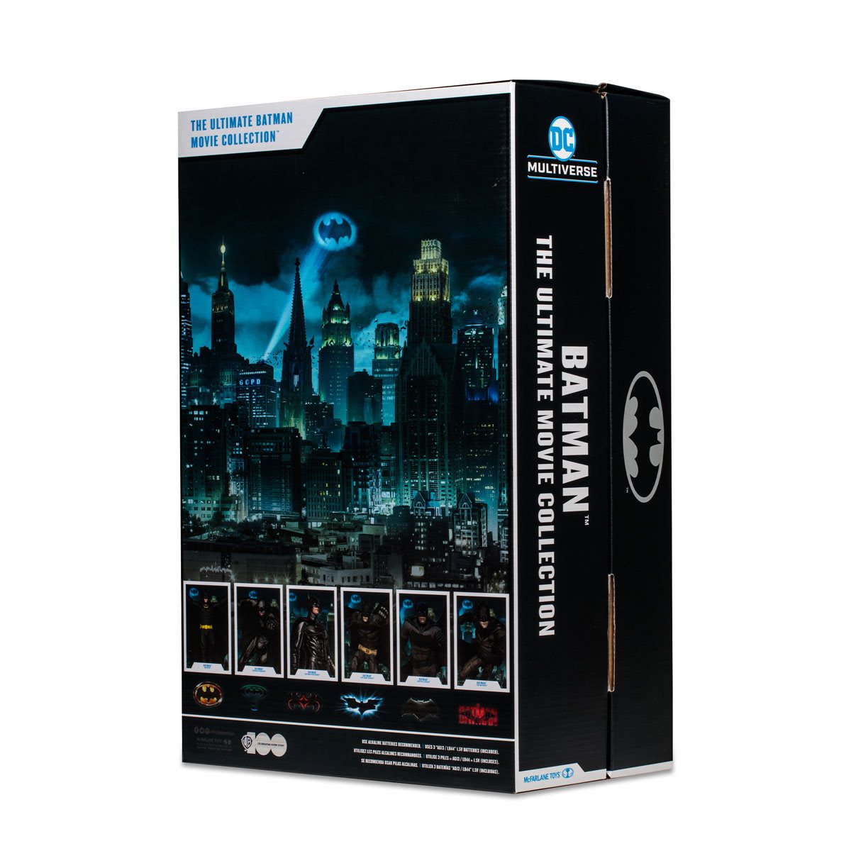 McFarlane Toys DC Multiverse: WB100 Batman The Ultimate Movie Collection - Batman Action Figure 6-Pack