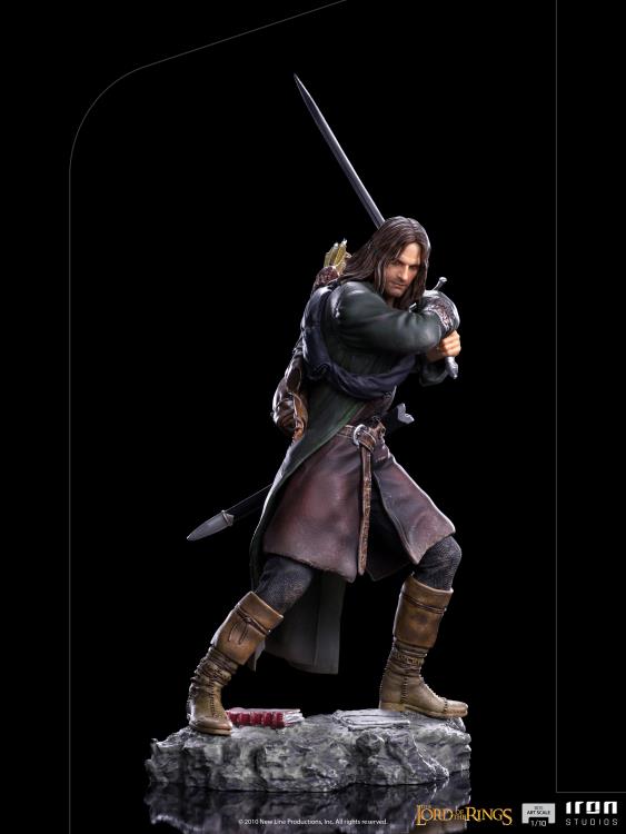 Iron Studios: The Lord of the Rings Battle Diorama Series - Aragorn 1/10 Art Scale Limited Edition Statue