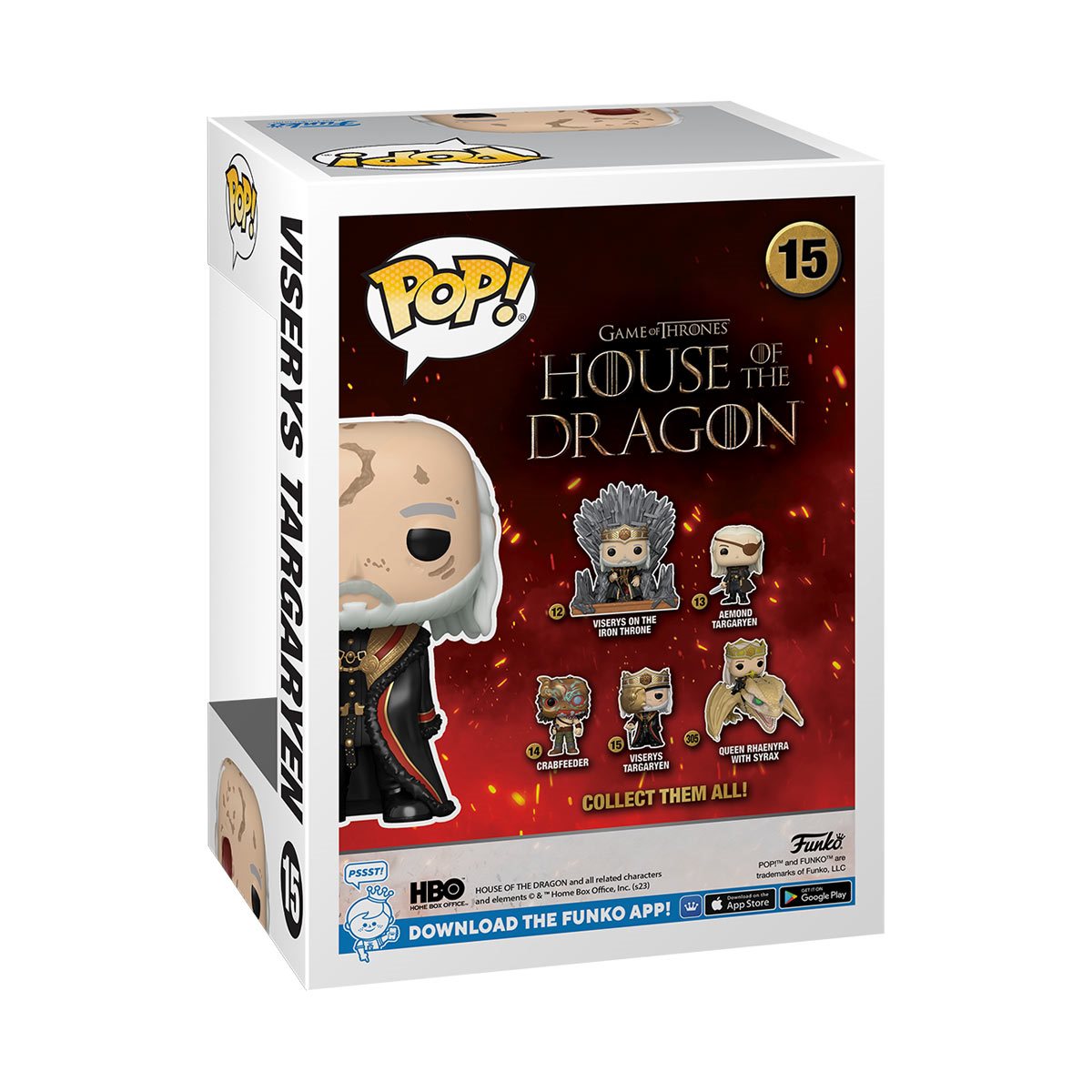 Funko POP! House of the Dragon - Viserys Targaryen #15 (Chase)