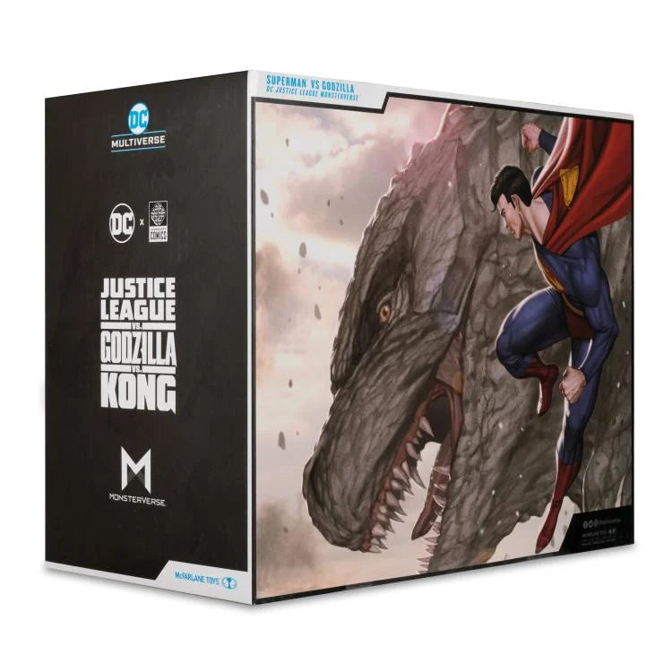 Mcfarlane DC Multiverse: Justice League vs. Godzilla vs. Kong - Superman vs. Godzilla Action Figure Two-Pack