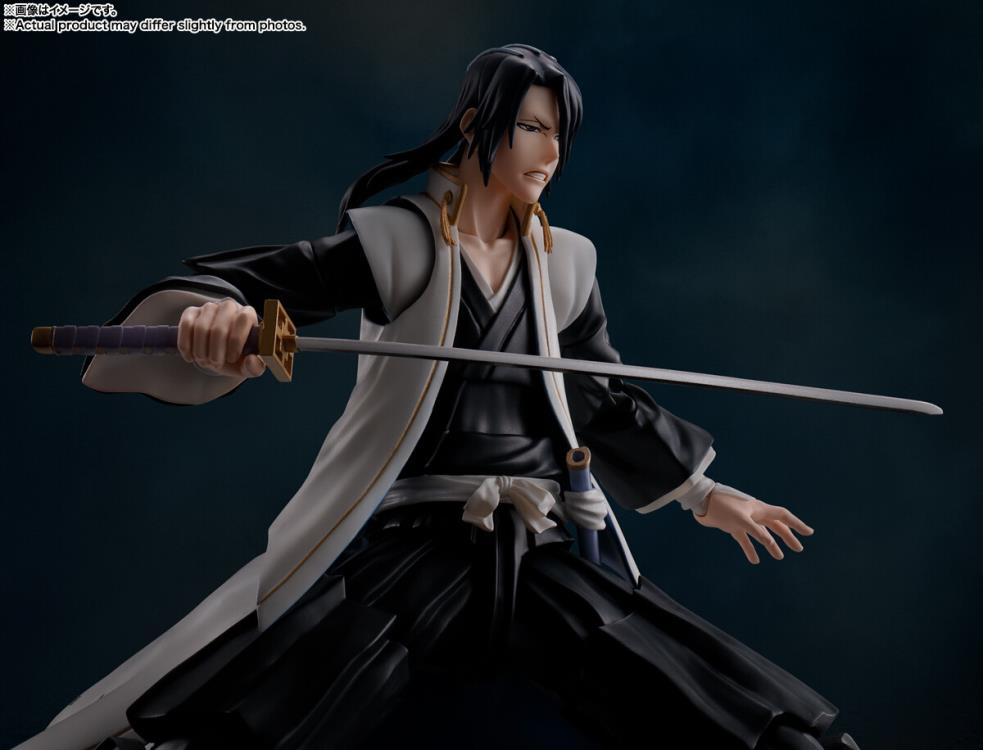 Bandai S.H.Figuarts Bleach: Thousand-Year Blood War Byakuya Kuchiki Action Figure