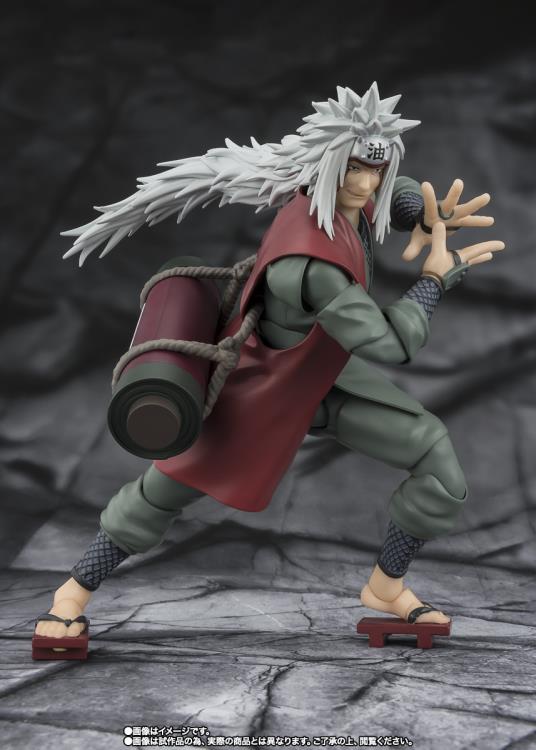 Bandai S.H.Figuarts: Naruto Shippuden – Jiraiya (Hidden Leaf Heroic Master Sage / Konoha’s Heroic Master Sage) Action Figure