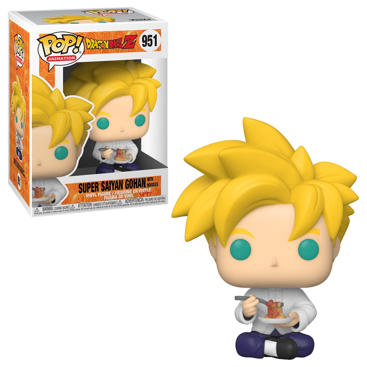 Funko Animation: Dragon Ball Z - Super Saiyan Gohan with Noodles