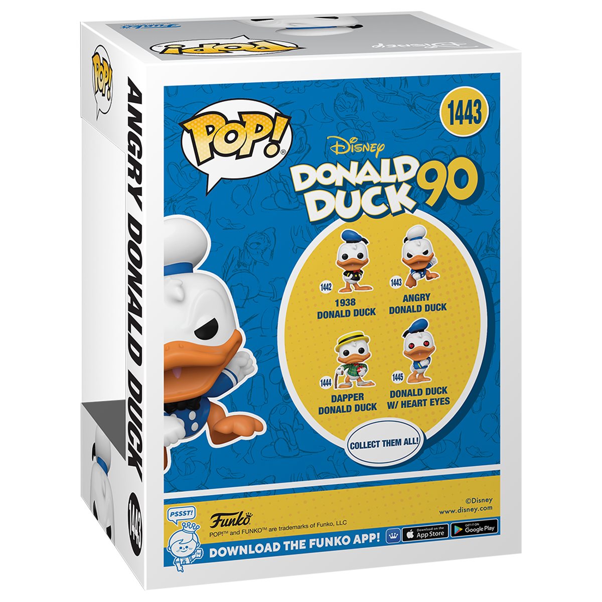 Funko Pop! Disney: Donald Duck 90th Anniversary - Angry Donald Duck #1443