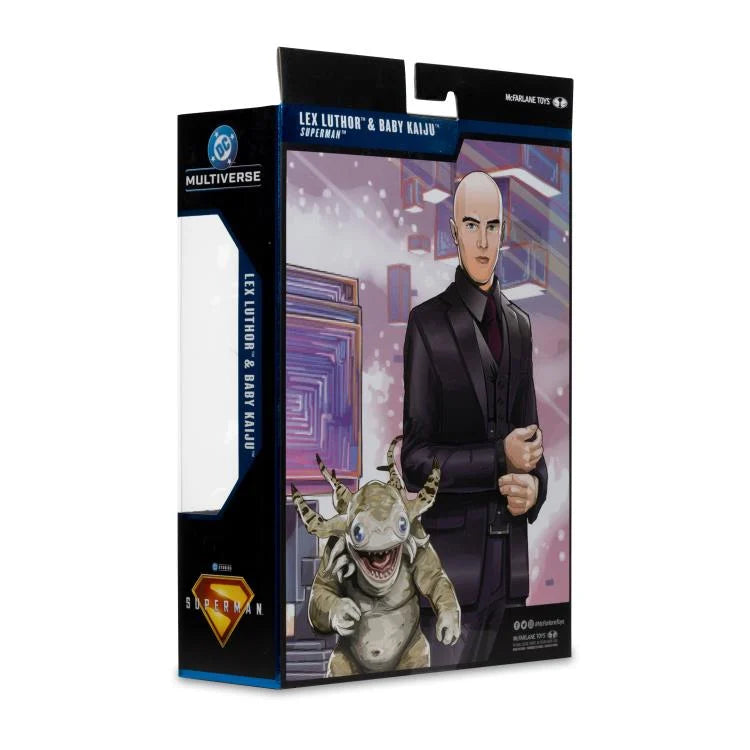 Mcfarlane DC Multiverse: Superman (2025) - Lex Luthor & Baby Kaiju (Deluxe Theatrical Edition) Action Figure