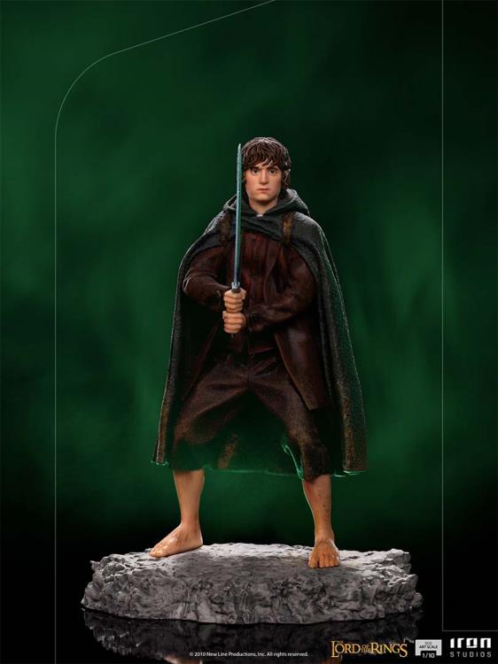 Iron Studios The Lord of the Rings Battle Diorama Series: Frodo Baggins 1/10 Art Scale Limited Edition Statue