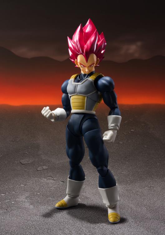 S.H.Figuarts: Dragon Ball Super: Super Saiyan God Super Saiyan Vegeta - (15th Anniversary Ver.) Exclusive Action Figure