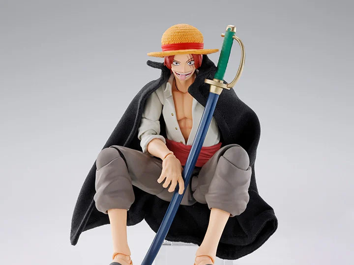 Bandai S.H.Figuarts: One Piece – Shanks & Monkey D. Luffy (Childhood Version) Action Figure Set