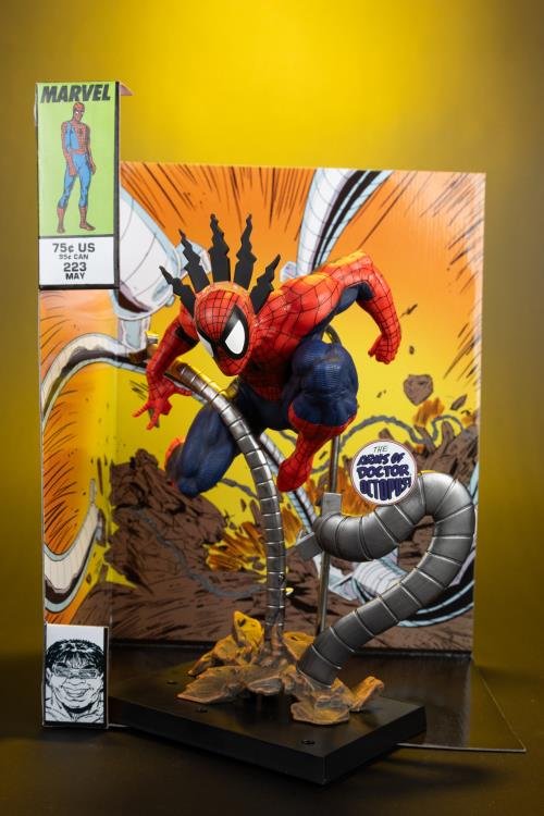 Mcfarlane Marvel Comics- : Marvel Tales #223 - Spider-Man 1:6th Scale Collectible w/ Scene & Comic