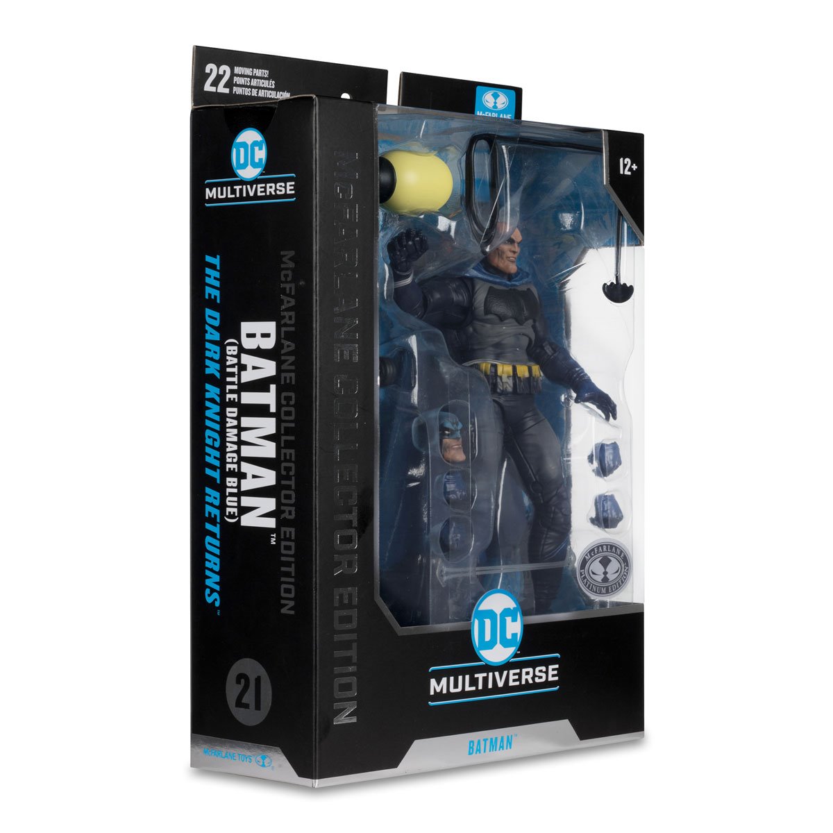 Mcfarlane DC Multiverse - Collector Edition: Batman Dark Knight Returns Battle Damage Blue Outfit Action Figure (CHASE)