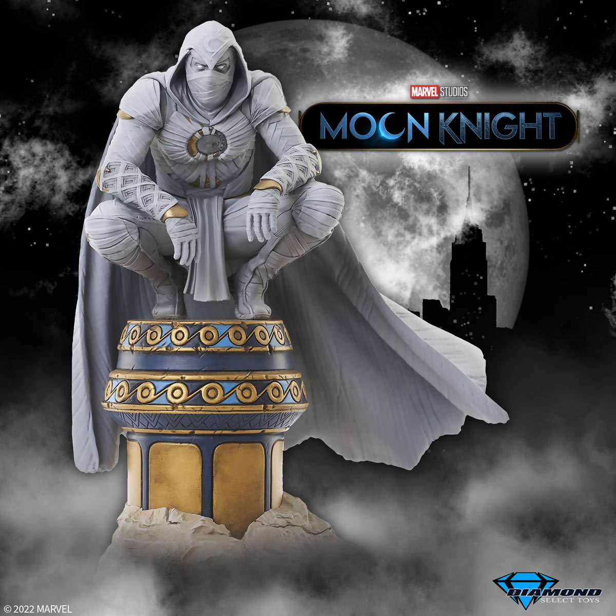 Diamond Select Gallery: Marvel - Moon Knight Statue