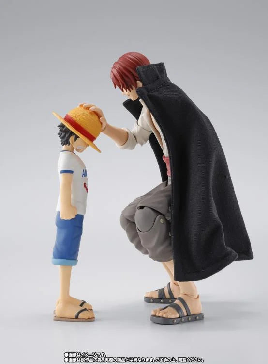 Bandai S.H.Figuarts: One Piece – Shanks & Monkey D. Luffy (Childhood Version) Action Figure Set