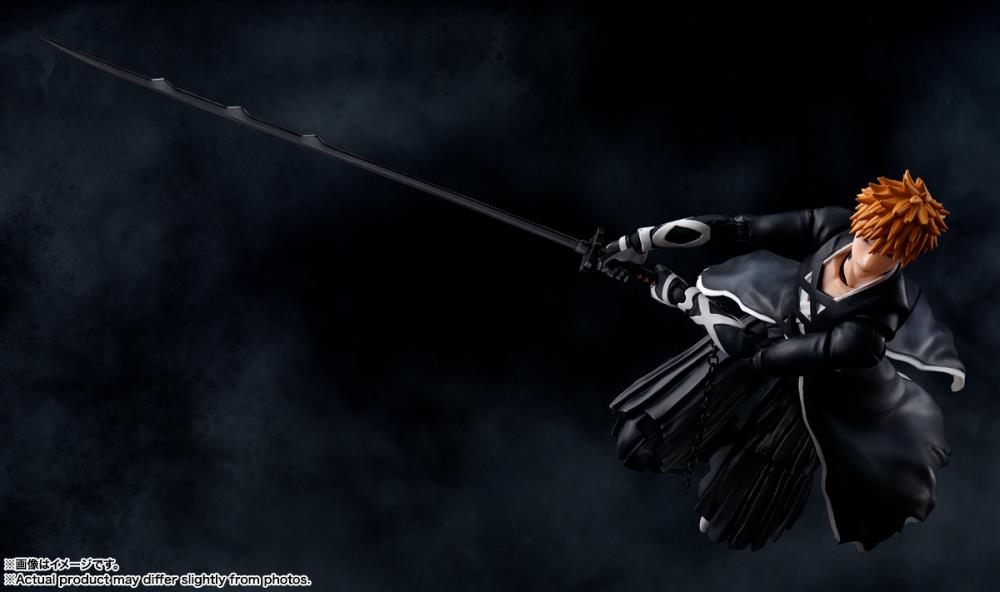 Bandai S.H.Figuarts - Bleach: Thousand-Year Blood War: Ichigo Kurosaki (Bankai Tensa Zangetsu) Action Figure