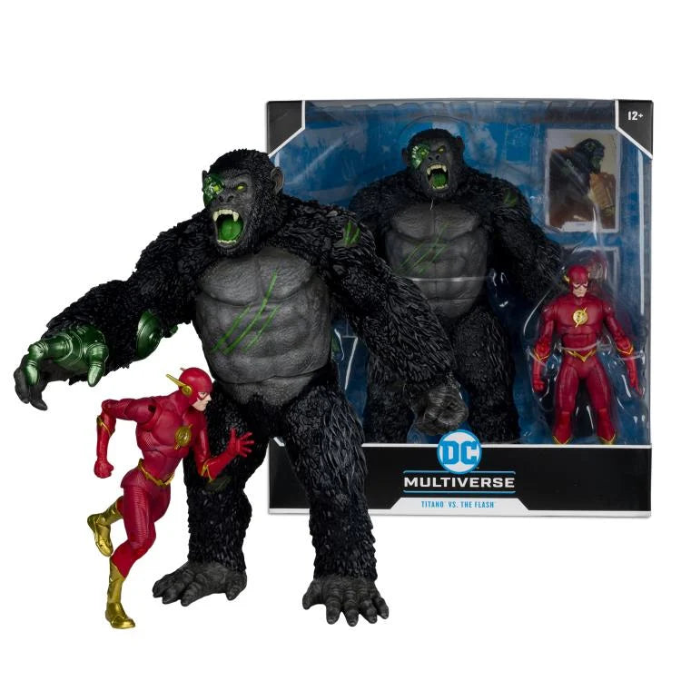 Mcfarlane DC Multiverse: Titano vs. The Flash Action Figure Two-Pack
