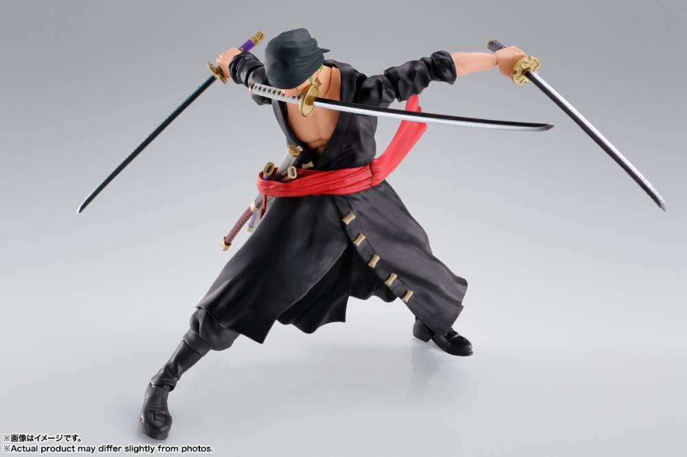 Bandai S.H.Figuarts - One Piece: Roronoa Zoro (The Raid on Onigashima) Action Figure