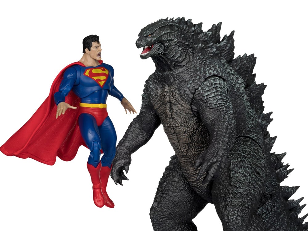Mcfarlane DC Multiverse: Justice League vs. Godzilla vs. Kong - Superman vs. Godzilla Action Figure Two-Pack