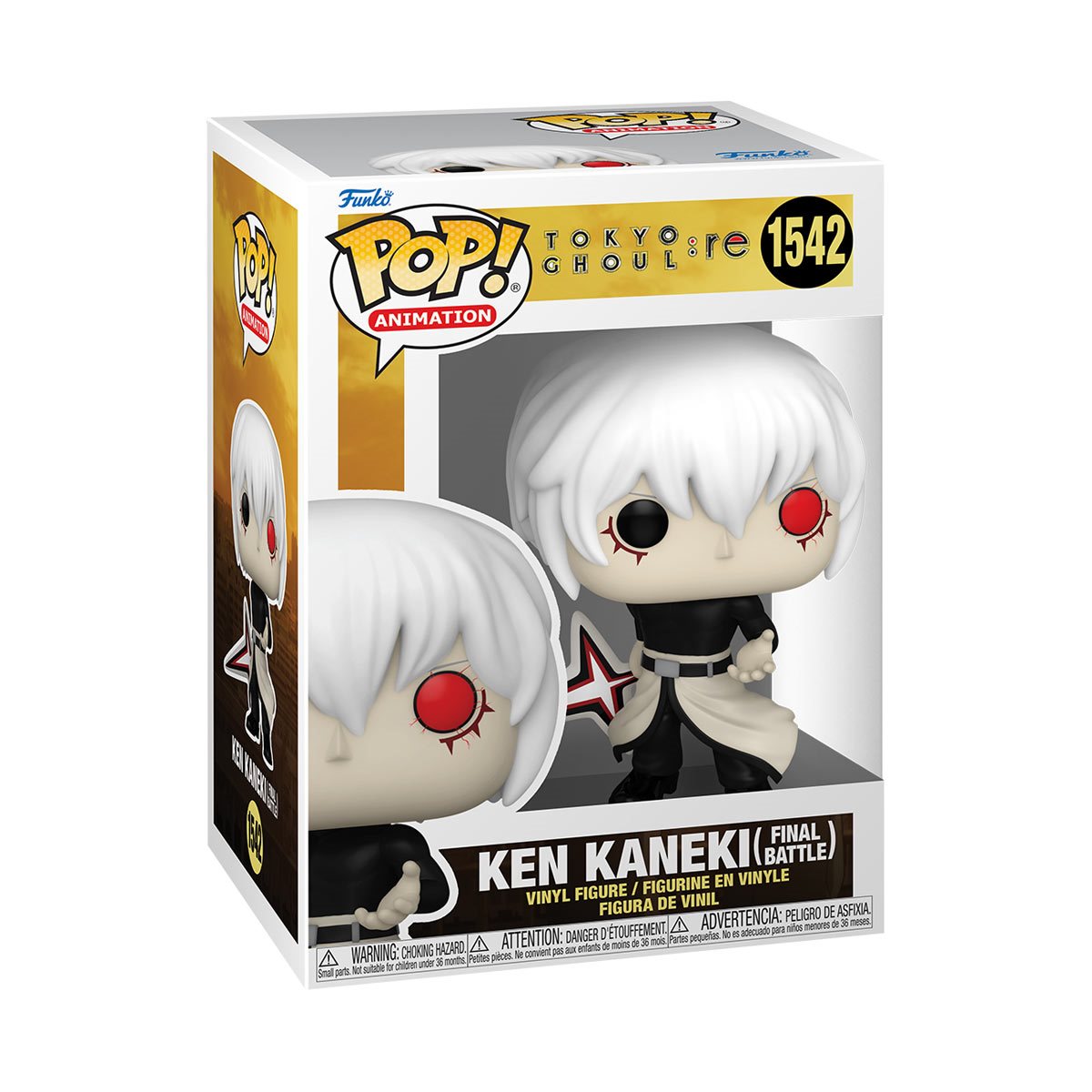 Funko Pop! Animation: Tokyo Ghoul:re Ken Kaneki (Final Battle) #1542