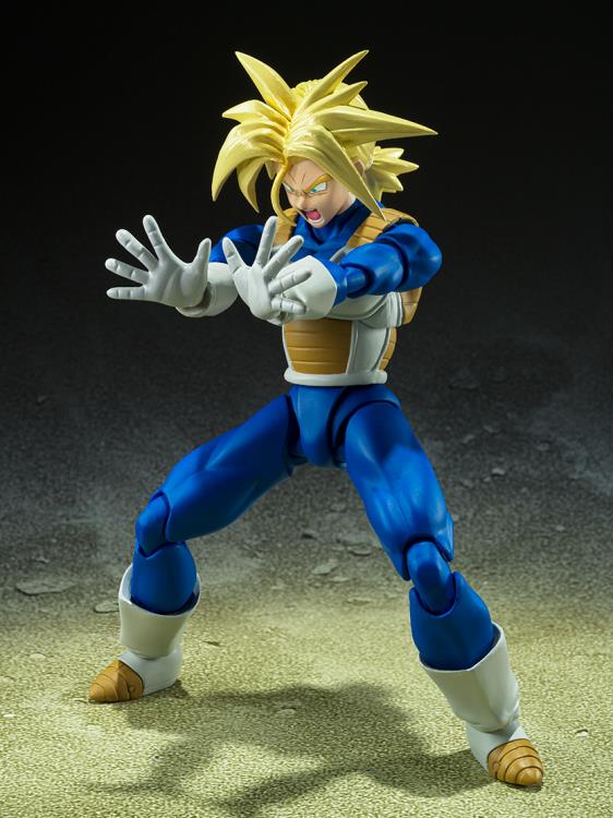 Bandai S.H. Figuarts: Dragon Ball Z - Super Saiyan Trunks (Latent Power) Action Figure
