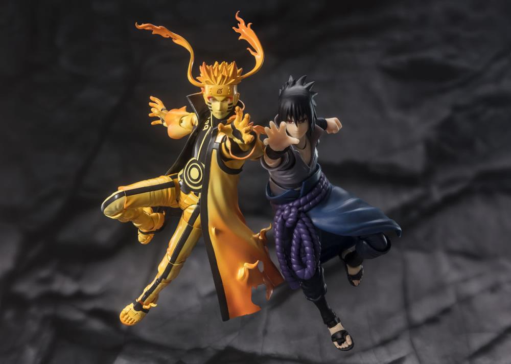 S.H.Figuarts Naruto: Shippuden S.H.Figuarts Naruto Uzumaki (Kurama Link Mode Ver.) (Courageous Strength That Binds) Exclusive Action Figure