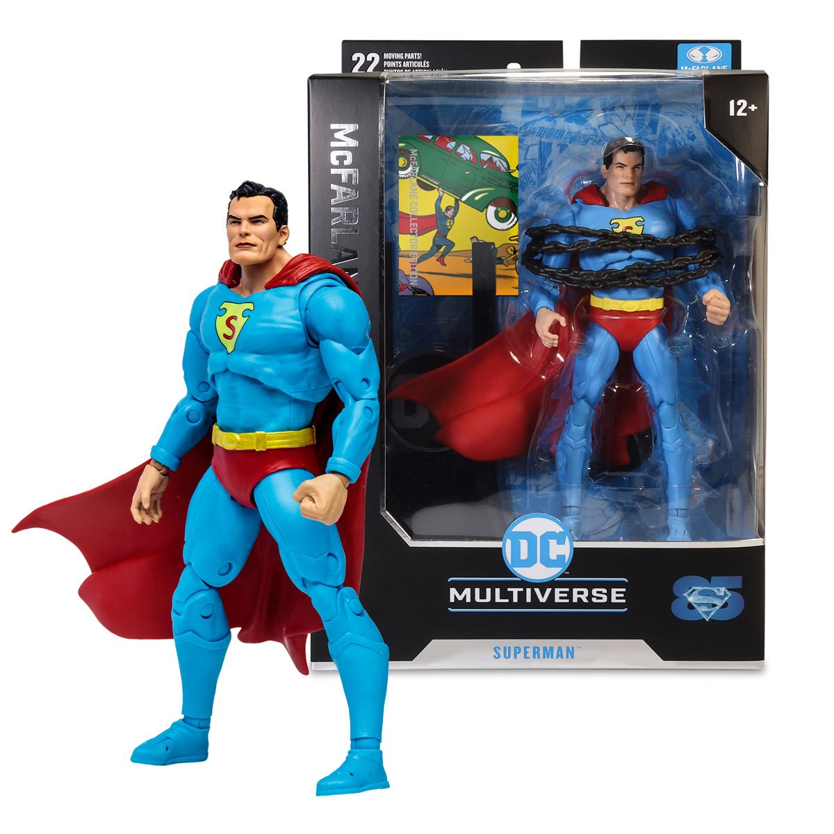 McFarlane Toys DC Multiverse: Collector Edition - Superman Action Comics #1 Action Figure (Chase)