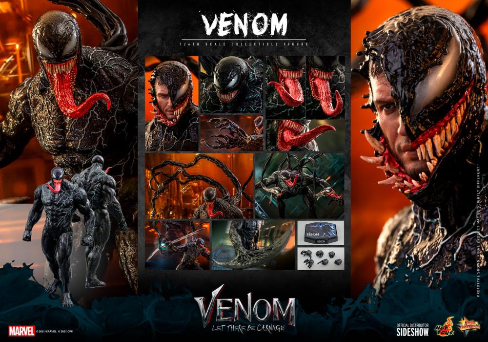 Hot Toys Venom: Let There Be Carnage Venom 1/6th Scale Action Figure MMS626