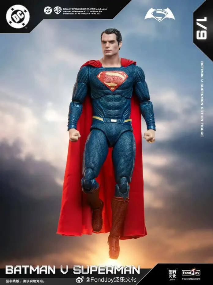 FondJoy “Batman v Superman: Dawn of Justice” Deluxe 1:9 Action Figure Box Set