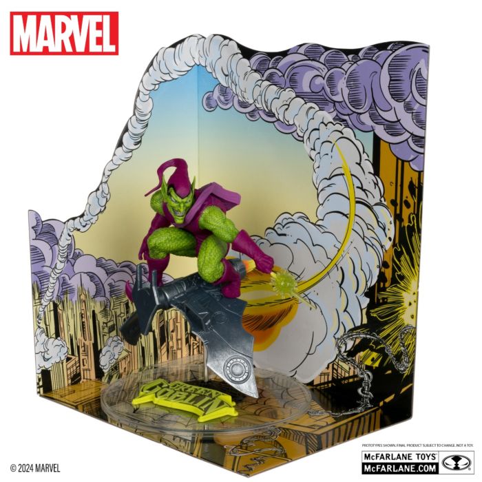 Mcfarlane Marvel Comics: The Amazing Spider-Man #312 - Green Goblin 1/10 Scale Collectible (Platinum Edition)