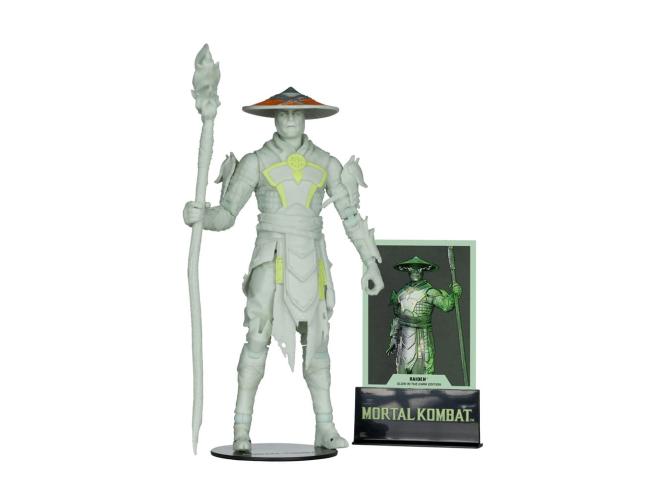 Mcfarlane Mortal Kombat - Glow in The Dark Edition Raiden (Gold Label) Action Figure