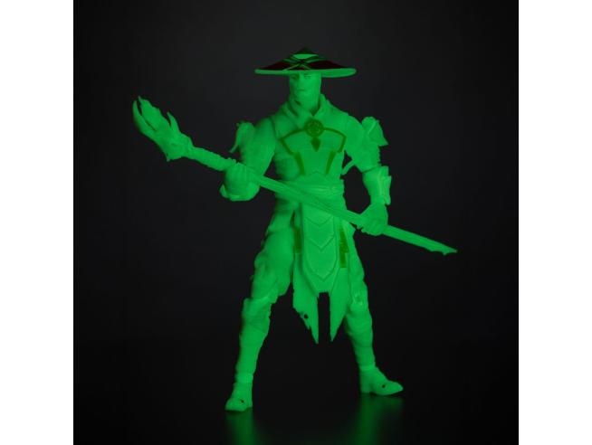 Mcfarlane Mortal Kombat - Glow in The Dark Edition Raiden (Gold Label) Action Figure