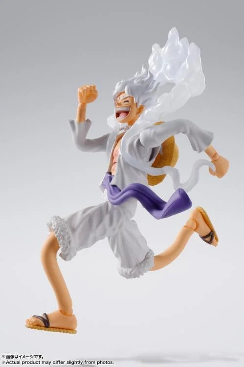 Bandai S.H.Figuarts: One Piece – Monkey D. Luffy (Gear 5) Action Figure