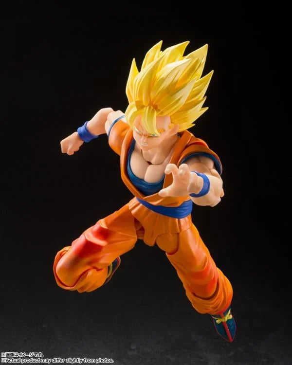 Bandai S.H.Figuarts: Dragon Ball Z – Super Saiyan Son Goku (The Games Begin) Action Figure