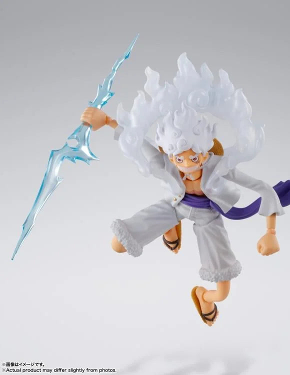 Bandai S.H.Figuarts: One Piece – Monkey D. Luffy (Gear 5) Action Figure