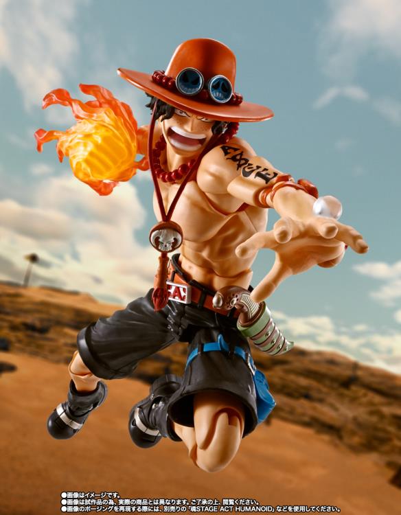 S.H.Figuarts: Portgas D. Ace -Fire Fist- One Piece Action Figure