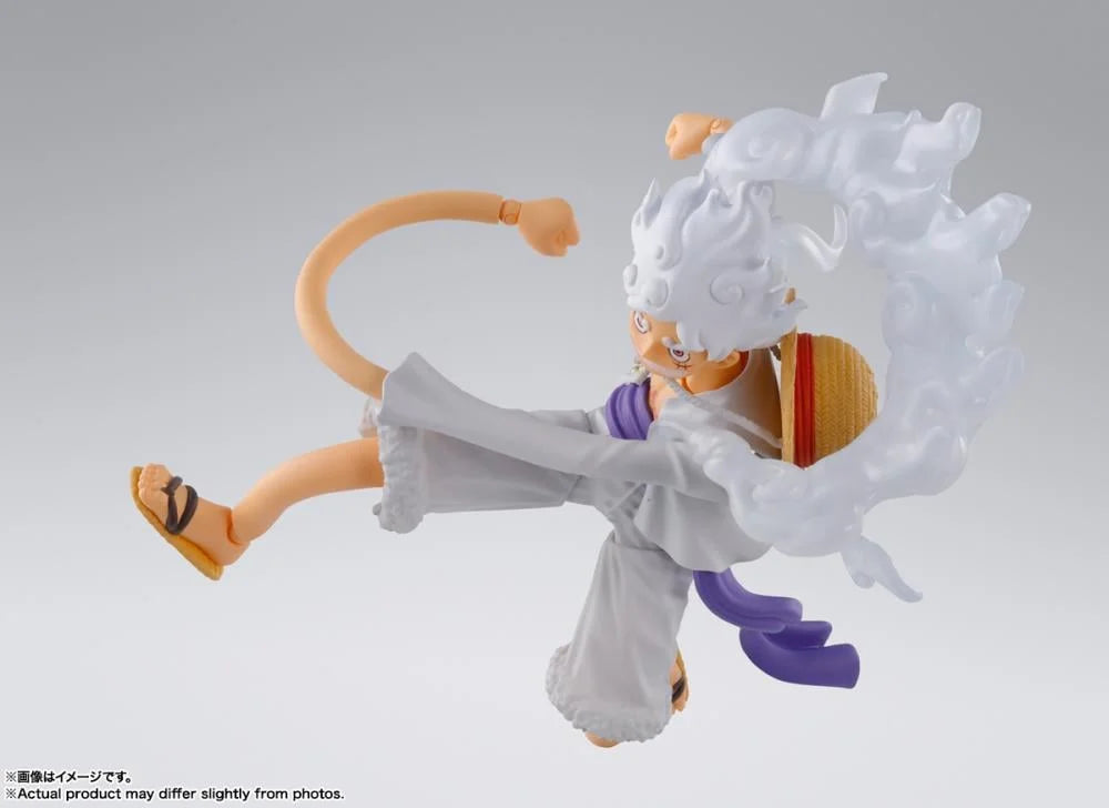 Bandai S.H.Figuarts: One Piece – Monkey D. Luffy (Gear 5) Action Figure