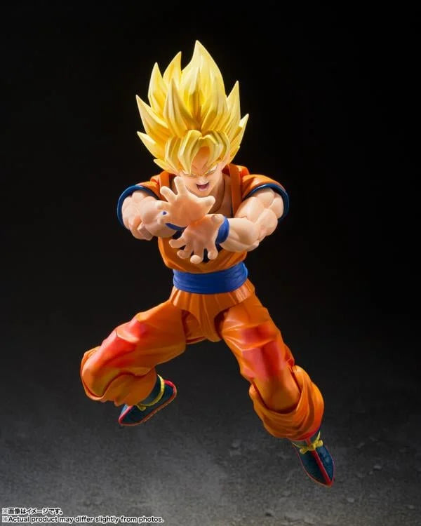 Bandai S.H.Figuarts: Dragon Ball Z – Super Saiyan Son Goku (The Games Begin) Action Figure