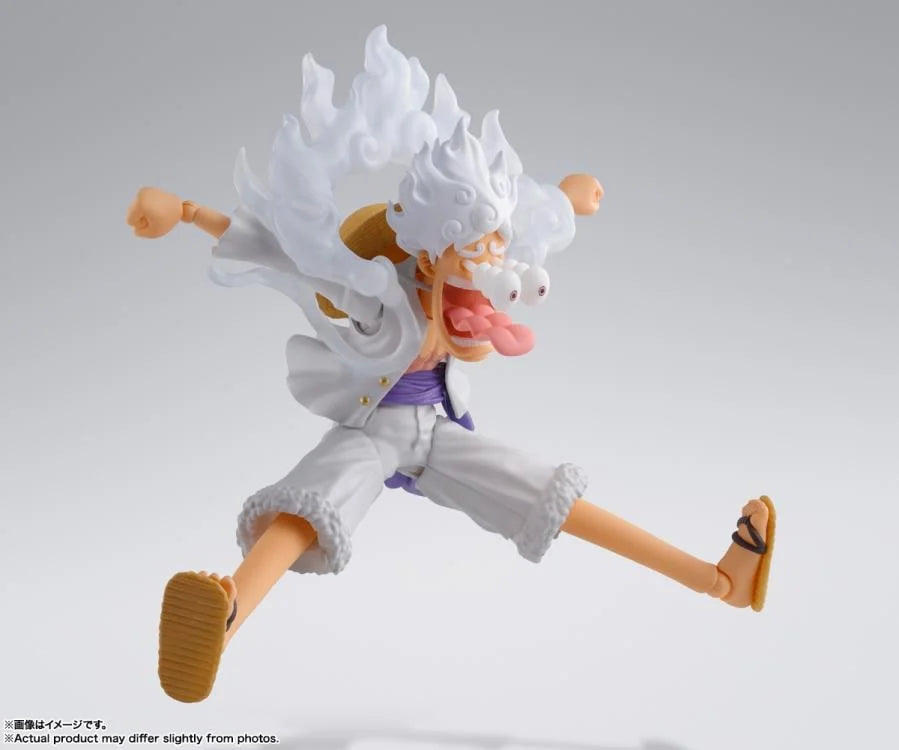 Bandai S.H.Figuarts: One Piece – Monkey D. Luffy (Gear 5) Action Figure