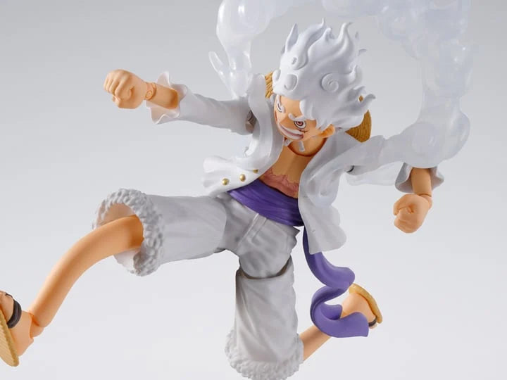 Bandai S.H.Figuarts: One Piece – Monkey D. Luffy (Gear 5) Action Figure