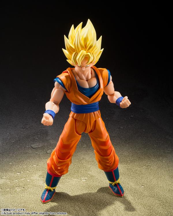 Bandai S.H.Figuarts: Dragon Ball Z – Super Saiyan Son Goku (The Games Begin) Action Figure