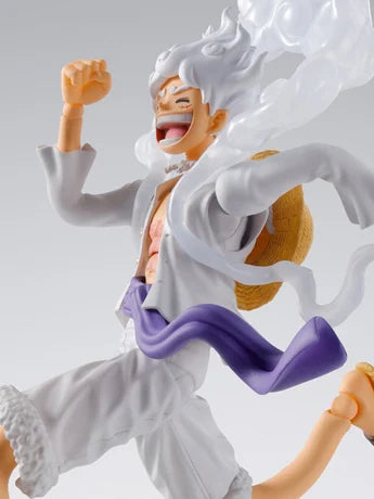 Bandai S.H.Figuarts: One Piece – Monkey D. Luffy (Gear 5) Action Figure