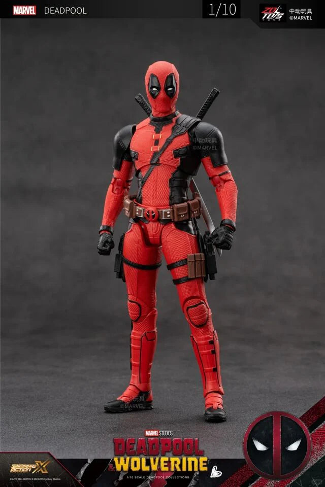 ZD Toys: Deadpool and Wolverine - Deadpool 1:10 Scale Action Figure