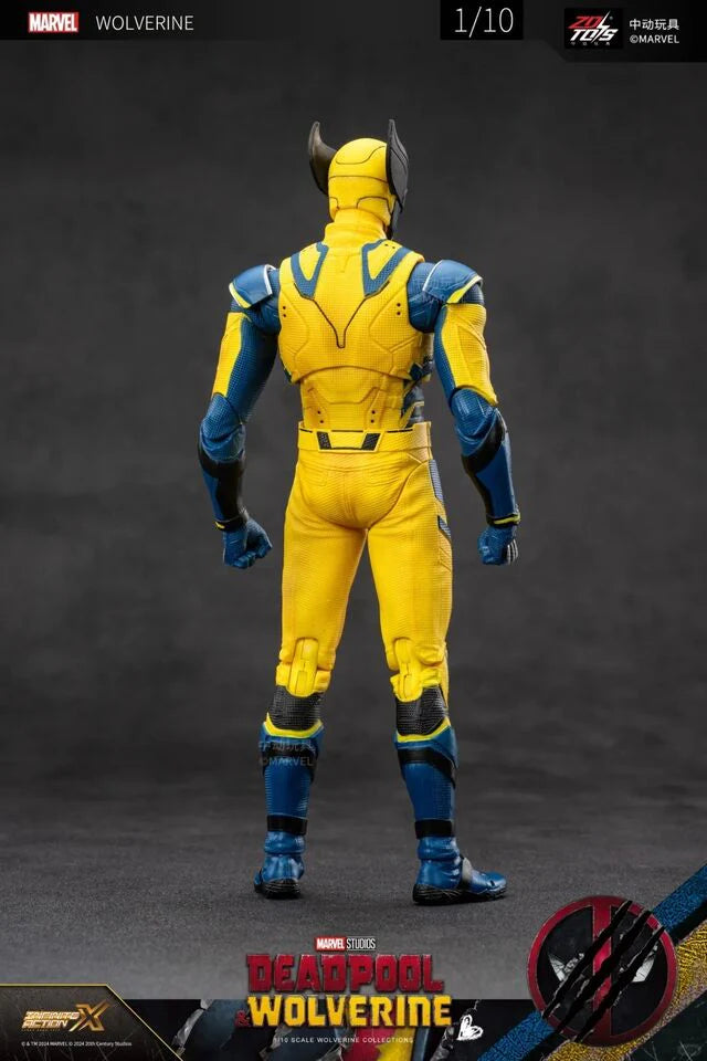 ZD Toys: Deadpool and Wolverine - Wolverine Yellow Suit 1:10 Scale Action Figure