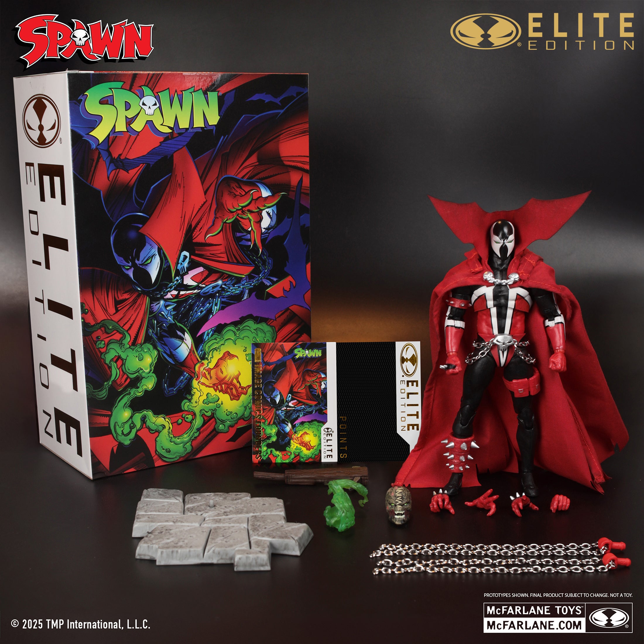 Mcfarlane - Elite Edition: Spawn – Image Comics Founders Series Action Figure