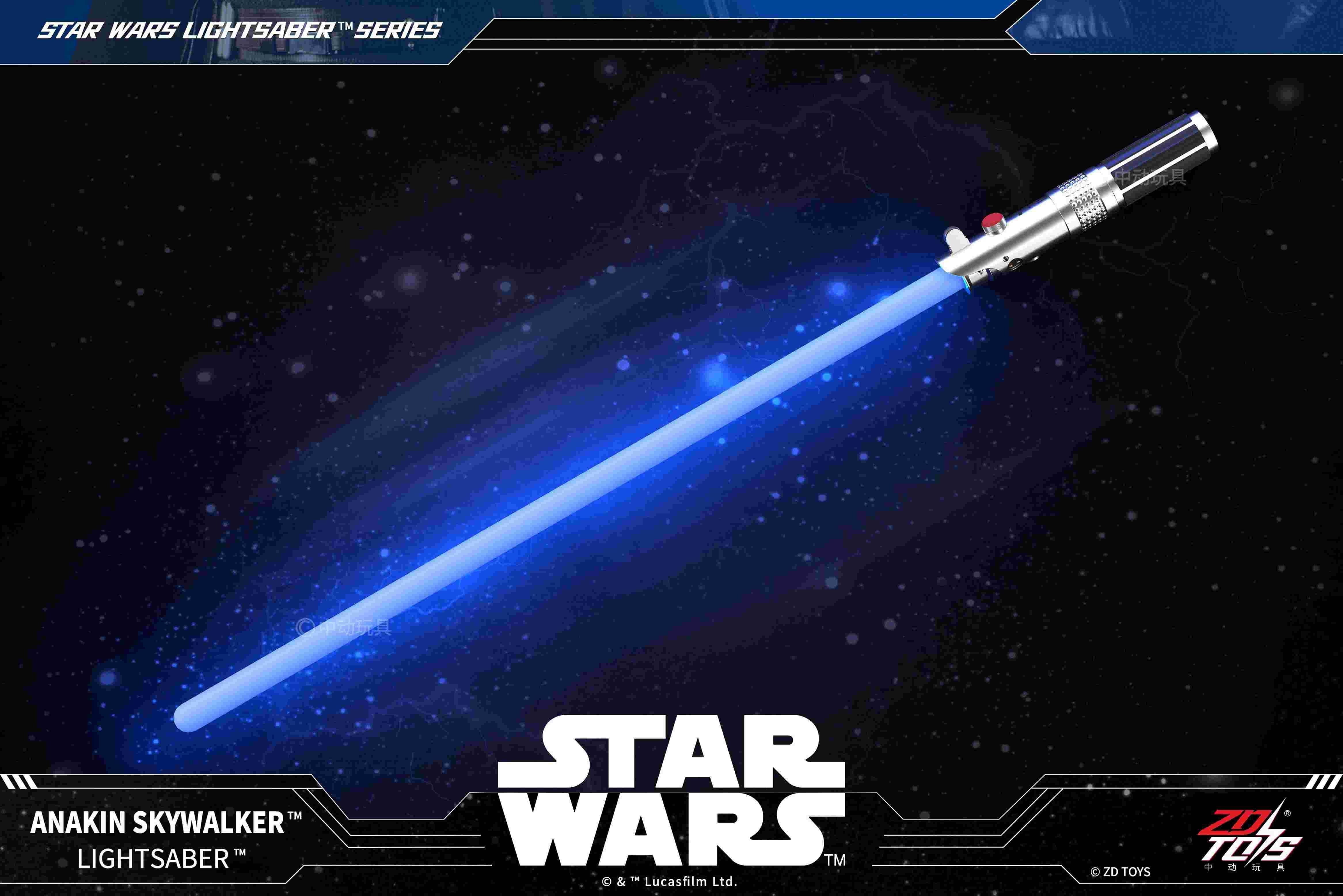 ZD Toys Star Wars Lightsaber Collection - Anakin Skywalker Blue Lightsaber Replica