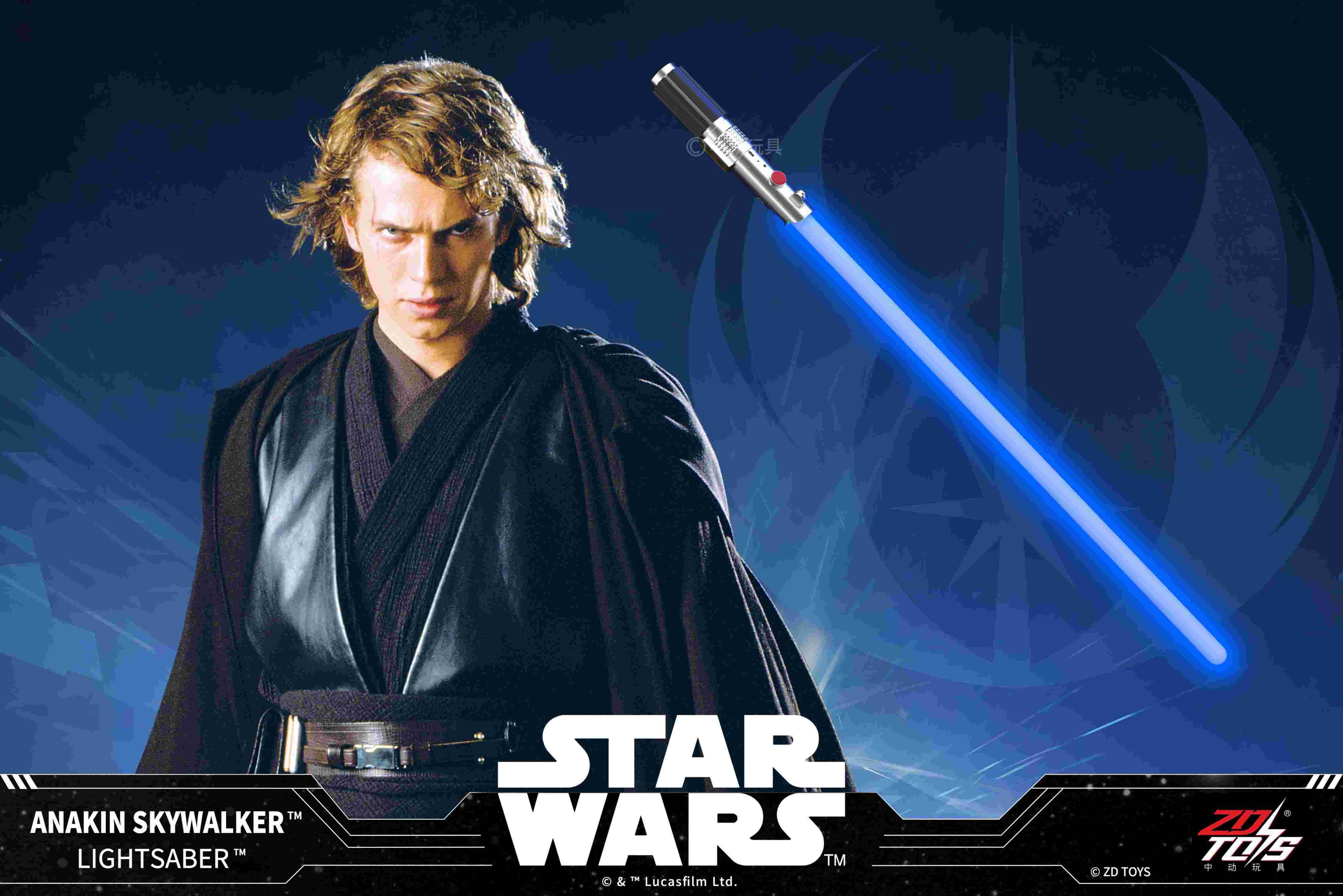 ZD Toys Star Wars Lightsaber Collection - Anakin Skywalker Blue Lightsaber Replica