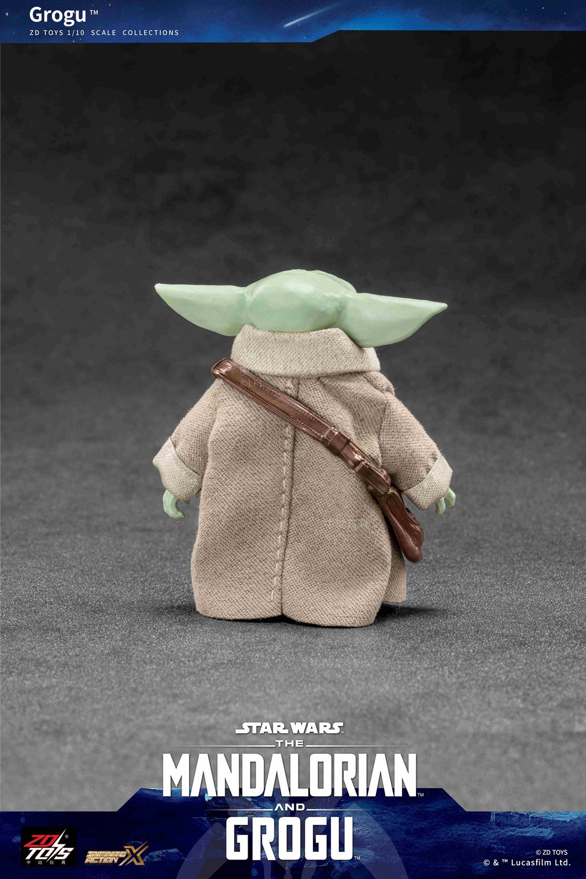ZD Toys: Star Wars - Grogu 1/10 Scale Action Figure
